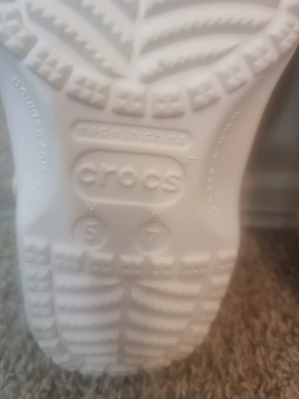 Crocs Disney Parks Magic Kingdom Map 50th Anniversary M5 W7 New